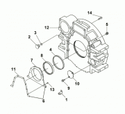 Картер маховика Cummins L340 20 Картер маховика Cummins L340 20