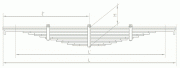 Рессора 93853-2912012-20 задняя